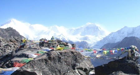 Gipfel Gokyo Ri mit Blick zum Mt. Everest, Nepal Gipfel Gokyo Ri mit Blick zum Mt. Everest, Nepal